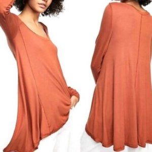 Free people January Tee Ribbed Top Size S